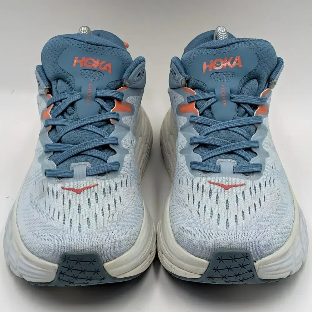 Hoka One One Gaviota 4 Blue Fog Plein Air Womens 9.5B UK 8 Running Shoes
